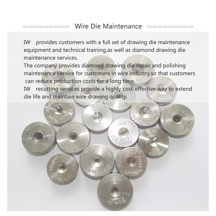 Wire Draw Dies Maintenance